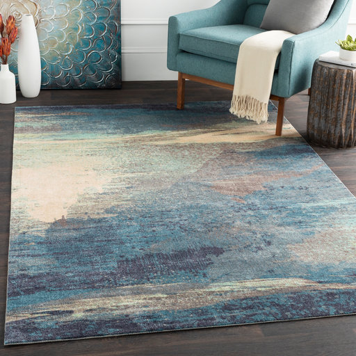 Greenlee Blue/Gray Area Rug & Reviews AllModern